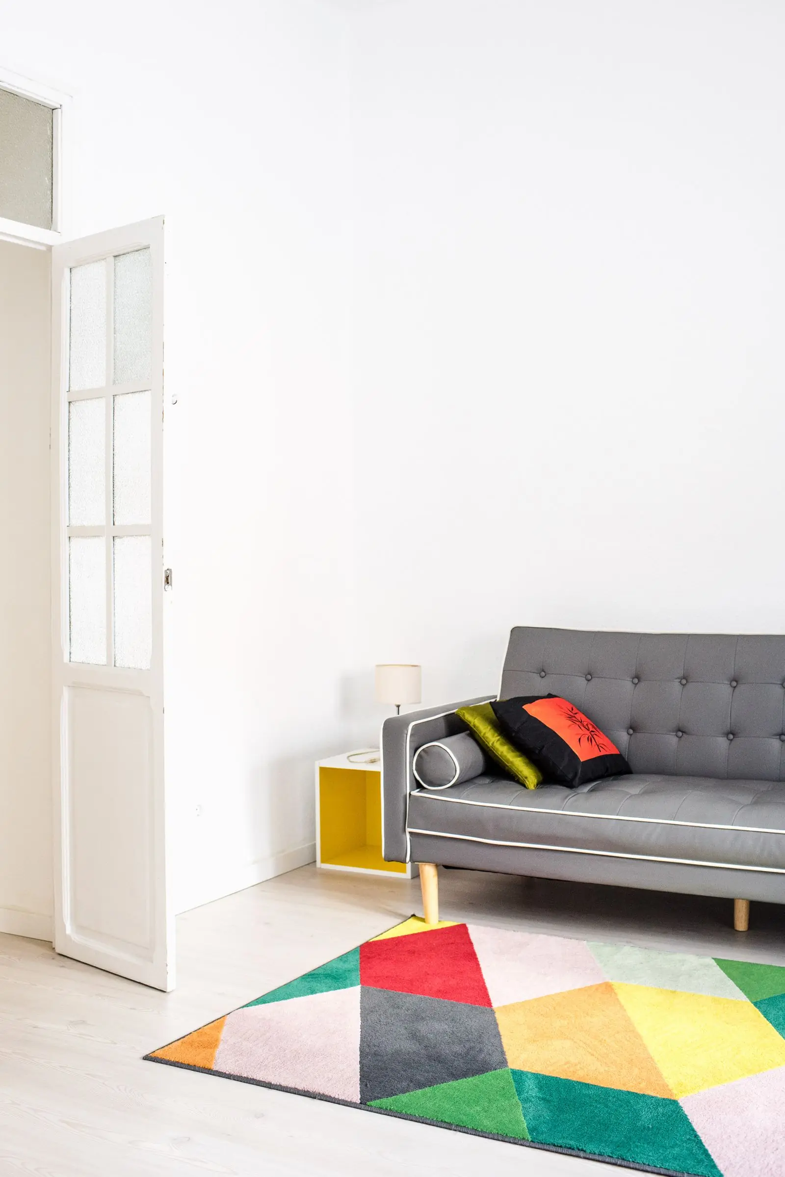Living room clean in Ealing